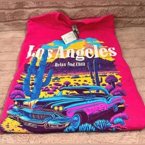 NEW PINK RUE 21 T SHIRT